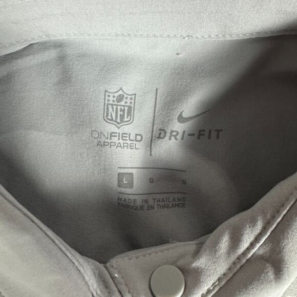 Women's L - Nike Miami Dolphins Sideline Performance Polo On Field Dri-Fit NWT - Picture 9 of 11